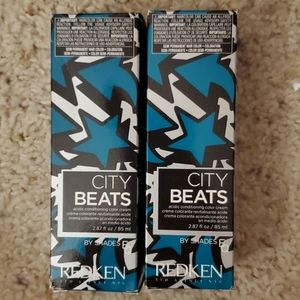 Redken CITYBEATS semi-perm hair dye - teal